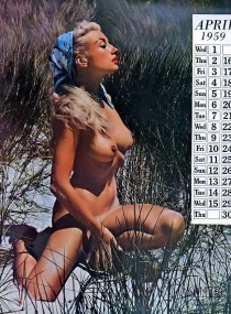 Kamera Calendar - April (1959)