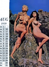 Kamera Calendar - August (1959)